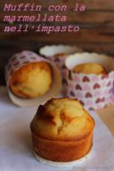 Muffin con la marmellata nell'impasto