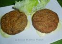 Hamburger di patate e manzo lessato-