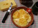 TERRINA DI PATATE CON FORMAGGIO E PROSCIUTTO