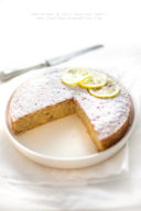 Torta con mandorle e limone (simil caprese al limone)