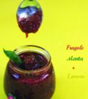 Confettura di fragole,menta e limone