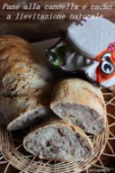 Pane alla cannella e cacao a lievitazione naturale