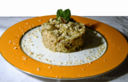 Risotto con Carciofi e Mandorle Tostate