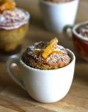 Muffin alle arance in tazza per il The Recipe-tionist