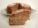 Torta semi-integrale di mele e mandorle, senza uova