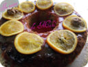 Ciambella all'arancia e noci