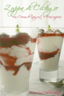Zuppa di Ciliegie con Crema di Yogurt e Mascarpone