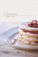 Genoise alle fragole e mirtilli