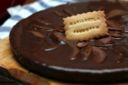 Torta al cioccolato e Pere madernassa al dolcetto d'Alba