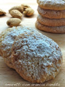 Amaretti morbidi con arancia candita...e ci sono ricascata!!