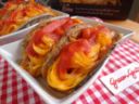 PORTAFOGLI DI MELANZANE E TAGLIATELLE