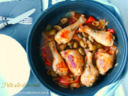 ricetta Pollo alle olive verdi, capperi con profumo di limone
