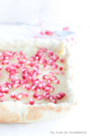 Frolla con crema al limone e melograno