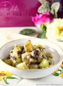 Patate e radicchio