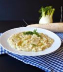 Risotto con finocchi e rape bianche