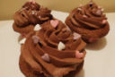 Cup cakes  alla nutella e ganache al cioccolato