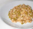 Risotto ragù e piselli