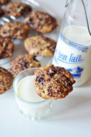 Biscotti con fiocchi di avena e frutti rossi