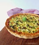 Quiche con broccolo romano