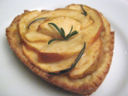 Tarte alle mele, burro salato e rosmarino