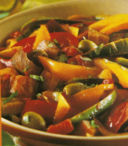 Caponata di verdure.
