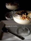 Mousse veloce alla ricotta