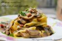 TAGLIATELLE CON FUNGHI E PANCETTA... QUANTO LE AMO!