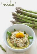 La mia ricetta per la MilanoFoodWeek: un nido di cereali, pesto e asparagi