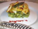 Tacchino allo Zafferano su letto di Asparagi Verdi