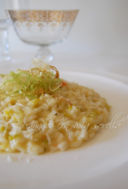 Risotto ai Porri e Pecorino di Fossa