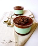 Coppette di yogurt con menta e cioccolato