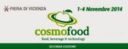 Cosmofood. Dall' 1 al 4 novembre 2014 a Vicenza