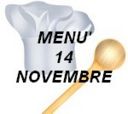 Menù per il 14 novembre