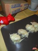Cagliette di pane raffermo con Gruyère