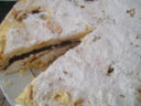 semifreddo al budino con panna e colomba