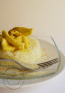 Pollo al Curry con Riso Pilaf