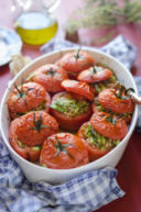 I ❤ Tomatoes : Pomodori ripieni di farro ed asparagi