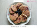 La colazione del primo giorno...Pancakes con i mirtilli