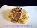 Strangozzi umbri con salsa al tartufo nero scorzone
