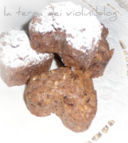 Muffins cacao amaro ed arachidi