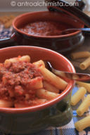 Tortiglioni con Ragù Rustico