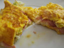 Omelette al prosciutto