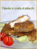 Palombo in crosta di pistacchi