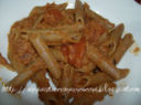 Penne al farro con tonno e 'nduja