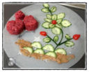 Food Art - Tartare nel fiore