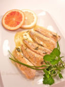 Filetti di gallinella agli agrumi ed erbe aromatiche
