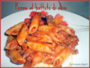 ...in punta di piedi...arrivano le penne al battuto di olive