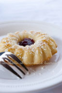 Ciambelle al cioccolato bianco