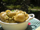 Conchiglie zucchine e pesto cremoso