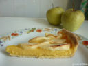 Crostata di mele con crema pasticcera